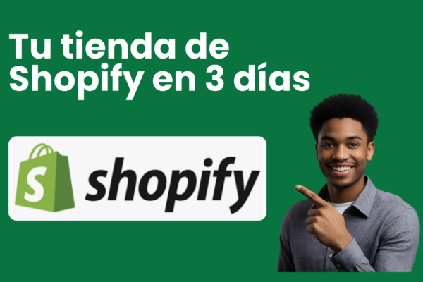Crearé tu propia tienda de Shopify en solo tres días