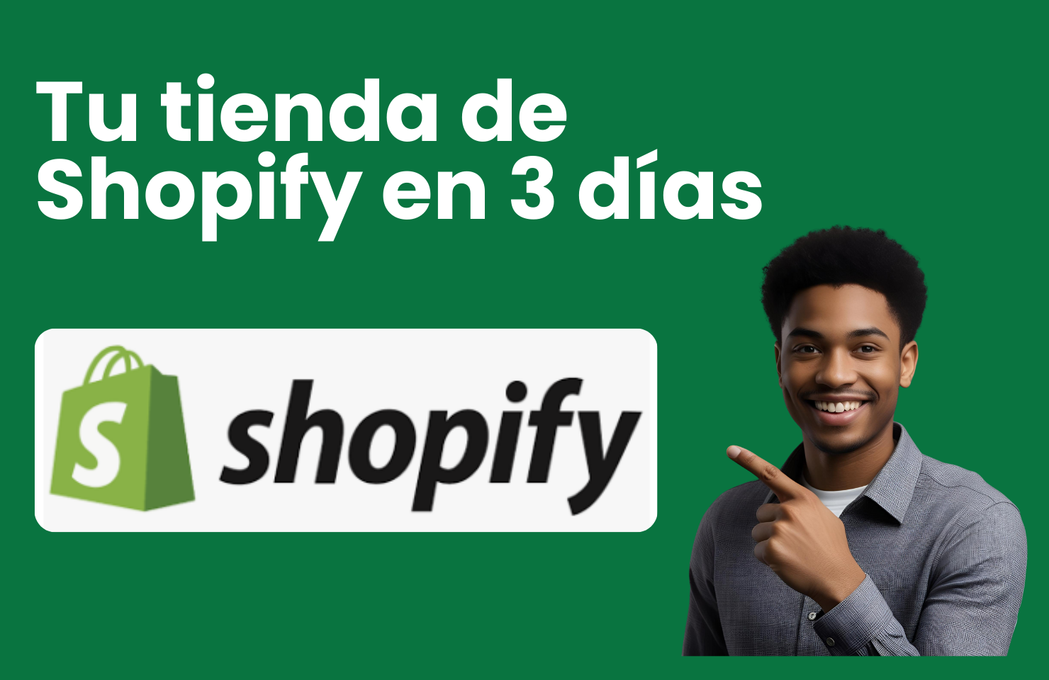 Crearé tu propia tienda de Shopify en solo tres días